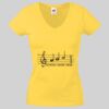 Lady-fit Valueweight V-Neck T-Shirt Thumbnail
