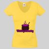 Lady-fit Valueweight V-Neck T-Shirt Thumbnail