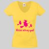Lady-fit Valueweight V-Neck T-Shirt Thumbnail