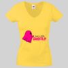 Lady-fit Valueweight V-Neck T-Shirt Thumbnail