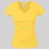 Lady-fit Valueweight V-Neck T-Shirt Thumbnail
