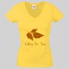 Lady-fit Valueweight V-Neck T-Shirt Thumbnail