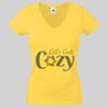 Lady-fit Valueweight V-Neck T-Shirt Thumbnail