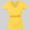 Lady-fit Valueweight V-Neck T-Shirt Thumbnail