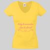 Lady-fit Valueweight V-Neck T-Shirt Thumbnail
