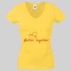 Lady-fit Valueweight V-Neck T-Shirt Thumbnail