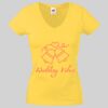 Lady-fit Valueweight V-Neck T-Shirt Thumbnail
