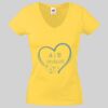 Lady-fit Valueweight V-Neck T-Shirt Thumbnail