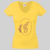 Lady-fit Valueweight V-Neck T-Shirt Thumbnail