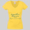 Lady-fit Valueweight V-Neck T-Shirt Thumbnail