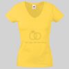 Lady-fit Valueweight V-Neck T-Shirt Thumbnail