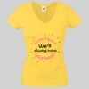 Lady-fit Valueweight V-Neck T-Shirt Thumbnail