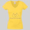Lady-fit Valueweight V-Neck T-Shirt Thumbnail