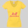 Lady-fit Valueweight V-Neck T-Shirt Thumbnail