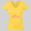 Lady-fit Valueweight V-Neck T-Shirt Thumbnail