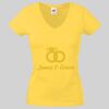Lady-fit Valueweight V-Neck T-Shirt Thumbnail
