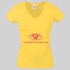 Lady-fit Valueweight V-Neck T-Shirt Thumbnail