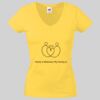 Lady-fit Valueweight V-Neck T-Shirt Thumbnail