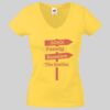 Lady-fit Valueweight V-Neck T-Shirt Thumbnail