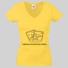 Lady-fit Valueweight V-Neck T-Shirt Thumbnail