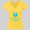 Lady-fit Valueweight V-Neck T-Shirt Thumbnail
