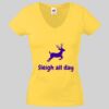 Lady-fit Valueweight V-Neck T-Shirt Thumbnail