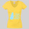 Lady-fit Valueweight V-Neck T-Shirt Thumbnail
