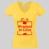 Lady-fit Valueweight V-Neck T-Shirt Thumbnail