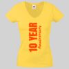 Lady-fit Valueweight V-Neck T-Shirt Thumbnail