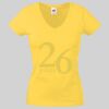 Lady-fit Valueweight V-Neck T-Shirt Thumbnail