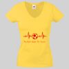 Lady-fit Valueweight V-Neck T-Shirt Thumbnail
