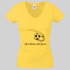 Lady-fit Valueweight V-Neck T-Shirt Thumbnail
