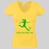 Lady-fit Valueweight V-Neck T-Shirt Thumbnail