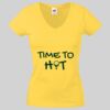 Lady-fit Valueweight V-Neck T-Shirt Thumbnail