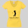 Lady-fit Valueweight V-Neck T-Shirt Thumbnail