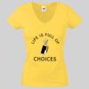 Lady-fit Valueweight V-Neck T-Shirt Thumbnail