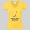 Lady-fit Valueweight V-Neck T-Shirt Thumbnail