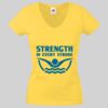 Lady-fit Valueweight V-Neck T-Shirt Thumbnail