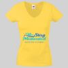 Lady-fit Valueweight V-Neck T-Shirt Thumbnail