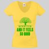 Lady-fit Valueweight V-Neck T-Shirt Thumbnail