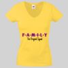 Lady-fit Valueweight V-Neck T-Shirt Thumbnail
