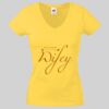 Lady-fit Valueweight V-Neck T-Shirt Thumbnail