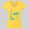 Lady-fit Valueweight V-Neck T-Shirt Thumbnail