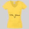 Lady-fit Valueweight V-Neck T-Shirt Thumbnail