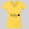 Lady-fit Valueweight V-Neck T-Shirt Thumbnail