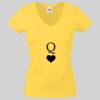 Lady-fit Valueweight V-Neck T-Shirt Thumbnail