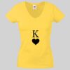 Lady-fit Valueweight V-Neck T-Shirt Thumbnail