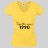 Lady-fit Valueweight V-Neck T-Shirt Thumbnail