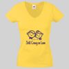 Lady-fit Valueweight V-Neck T-Shirt Thumbnail