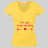 Lady-fit Valueweight V-Neck T-Shirt Thumbnail